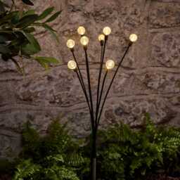 Pacific Wavy Bubble Solar Stake Light - thumbnail 1
