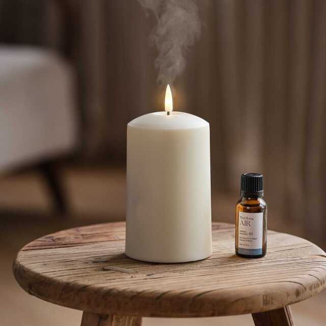 TruGlow AIR® Portable Candle Diffuser & Rock Rose & Pink Pepper TruGlow AIR® Diffuser Oil Bundle - image 1