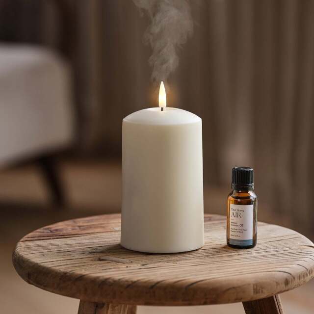 TruGlow AIR® Portable Candle Diffuser & Rock Rose & Pink Pepper TruGlow AIR® Diffuser Oil Bundle - image 1