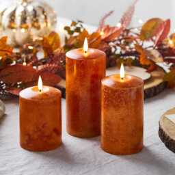 Autumn Candle & Light Up Pumpkin Bundle - thumbnail 2