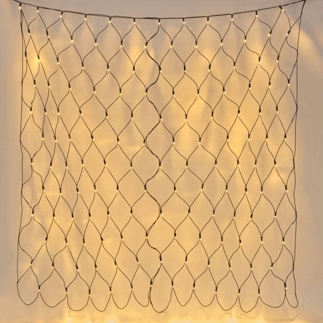 Plus Connect Warm White Connectable Net Lights Black Cable - image 1