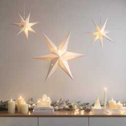 Paper Star Decoration Trio - thumbnail 1