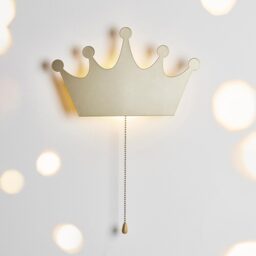 Gold Crown Wall Light - thumbnail 1