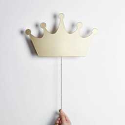 Gold Crown Wall Light - thumbnail 2