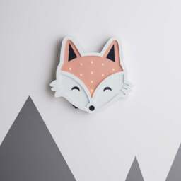 Mr Fox Battery Children's Wall Light - thumbnail 2