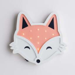 Mr Fox Battery Children's Wall Light - thumbnail 1