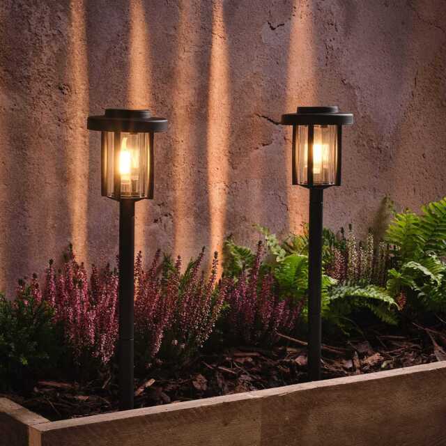 2 Dartmoor Filament Solar Stake Lights - image 1