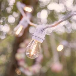 Ultimate Connect 40m 80 Warm White Festoon Lights White Cable - thumbnail 2