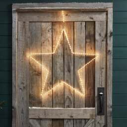 58cm Outdoor Hanging Star Light - thumbnail 2