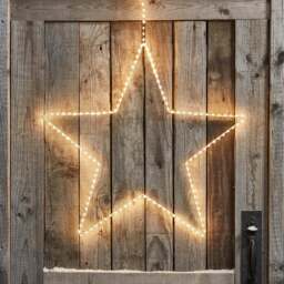 58cm Outdoor Hanging Star Light - thumbnail 1