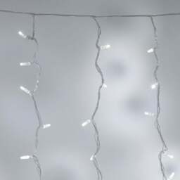 Core Connect 2m x 2m 192 White Connectable Curtain Lights Clear Cable - thumbnail 2