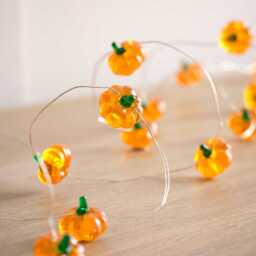 20 Pumpkin Micro Lights - thumbnail 2