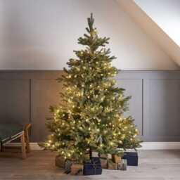 300 Warm White LED Micro Christmas Tree Lights - thumbnail 1