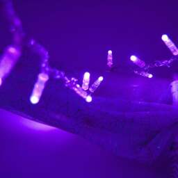 Core Connect 30m 300 Purple Connectable Fairy Lights Clear Cable - thumbnail 2
