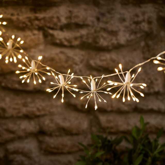Starburst Solar USB String Lights