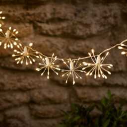 Starburst Solar USB String Lights