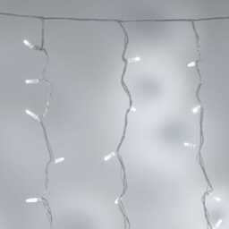 Core Connect 14m x 1m 672 White Connectable Curtain Lights Clear Cable - thumbnail 2