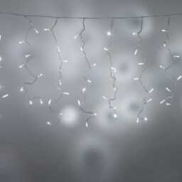 Core Connect 14m x 1m 672 White Connectable Curtain Lights Clear Cable