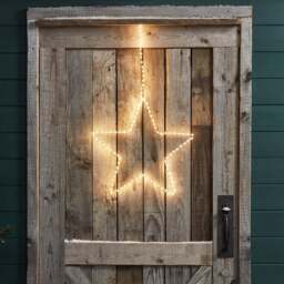 38cm Outdoor Hanging Star Light - thumbnail 1
