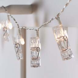 20 Peg Battery Fairy Lights - thumbnail 1