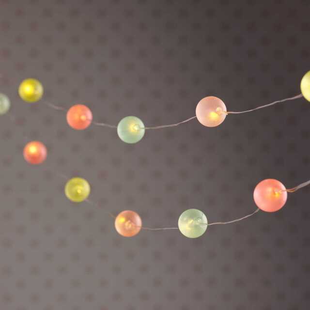 20 Pastel Ball LED Micro Lights - image 1