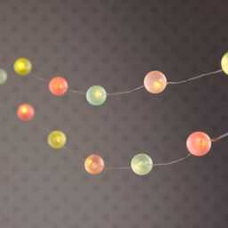 20 Pastel Ball LED Micro Lights - thumbnail 1