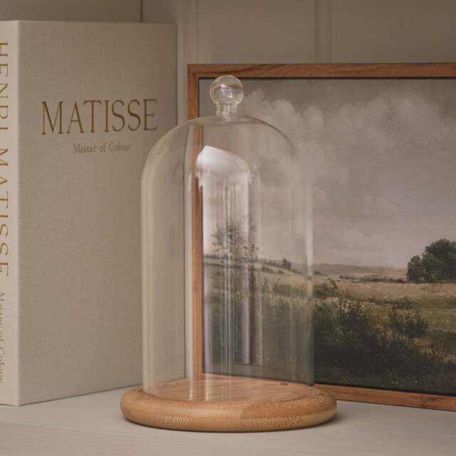 Regular Glass Dome Bell Jar 20cm - image 1