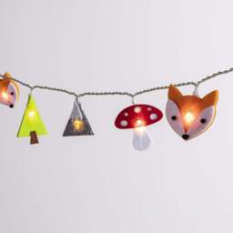 16 Felt Woodland Battery Children's Fairy Lights - thumbnail 2