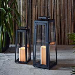 Porto Solar Metal Lantern Bundle - thumbnail 1