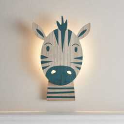 Zebra Children's Wall Light - thumbnail 2