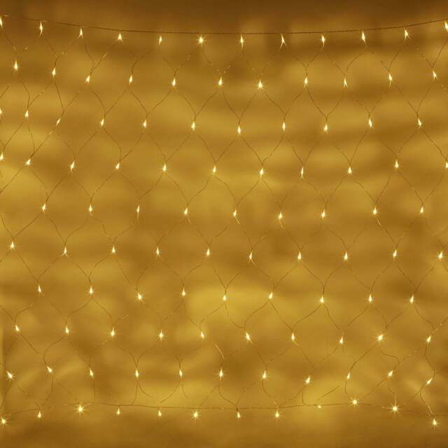 Essential Connect Warm White Connectable Net Lights Clear Cable - image 1