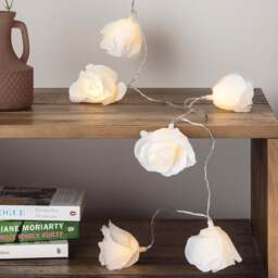 20 Warm White LED Juliet Rose Fairy Lights - thumbnail 1
