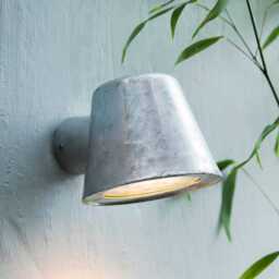 Garden Trading St Ives Galvanised Mast Outdoor Wall Light