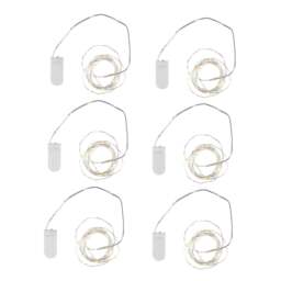 6 Set of 20 Warm White Micro Fairy Lights - thumbnail 2