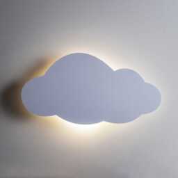 Cloud Silhouette Battery Night Light