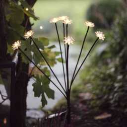 8 Flower Solar Stake Lights - thumbnail 2