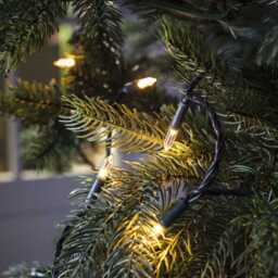 150 Warm White LED Traditional Christmas Tree Lights - thumbnail 2