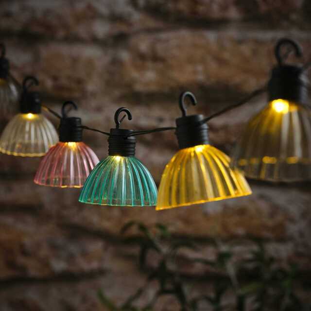 Lustre Pastel Solar Fairy Lights - image 1