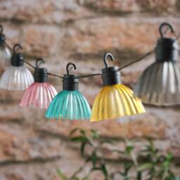Lustre Pastel Solar Fairy Lights - thumbnail 2