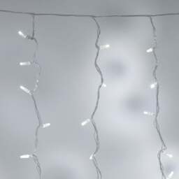 Core Connect 10m x 1m 480 White Connectable Curtain Lights Clear Cable - thumbnail 2