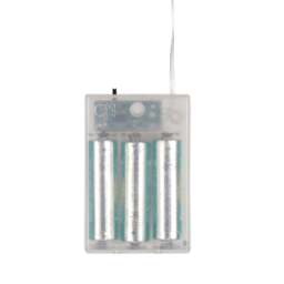 10 Warm White Reindeer Battery Christmas Fairy Lights - thumbnail 2