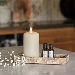 TruGlow AIR® Portable Candle Diffuser & Spring Summer Diffuser Oil Bundle - thumbnail 1