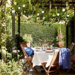 Pro Connect 130m 260 Multi Coloured Connectable Festoon Lights Black Cable - thumbnail 2