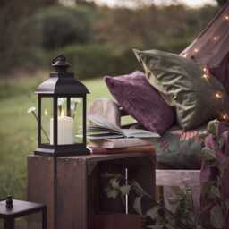 Trentham Lantern with TruGlow® Candle - thumbnail 2