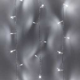 50 White LED Fairy Lights On Clear Cable - thumbnail 2