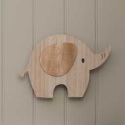 Ernie Elephant Children's Wall Light - thumbnail 2
