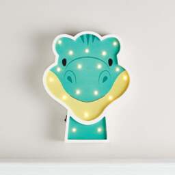 Dinosaur Children's Wall Light - thumbnail 1