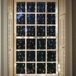200 Warm White Micro LED Curtain Light - thumbnail 1