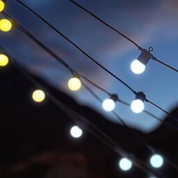 10m 20 LED Twinkly Smart App Controlled Festoon Lights Amber & White - thumbnail 1