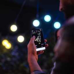 10m 20 LED Twinkly Smart App Controlled Festoon Lights Amber & White - thumbnail 2